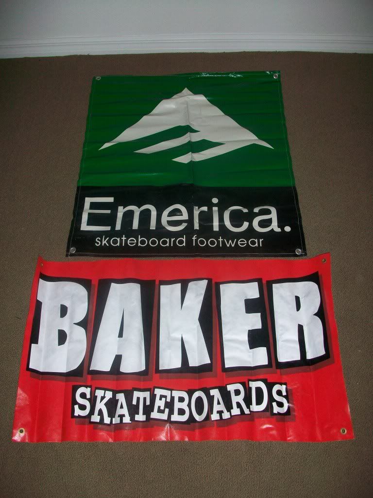 Vinyl Motocross Racing Banners Dedicated To The Smallest Of Skiffs